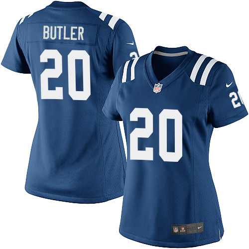 Women's Elite Darius Butler Nike Jersey Royal Blue Home - #20 NFL Indianapolis Colts